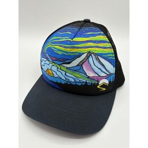 Sun Day Afternoon Artist Series Hat Cap Aurora Borealis Mountain Camping